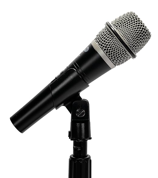 CAD Audio D27 Supercardioid Handheld Dynamic Microphone – QuietTouch On/Off Switch Neodymium Capsule Metal Construction