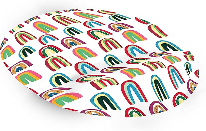 Ergonomic Mouse Pad with Wrist Rest Digital Printed Mouse Mat for Tendon Sheath Problems Non-Slip Base for Office and Home Size: 20 x 23 cm