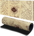 Head Case Designs Officially Licensed Harry Potter The Marauder's Map Graphics 23.62 x 11.81 x 0.12 inches (600 x 300 mm) - L Gaming Office Desk PC Keyboard Mouse Mat Pad