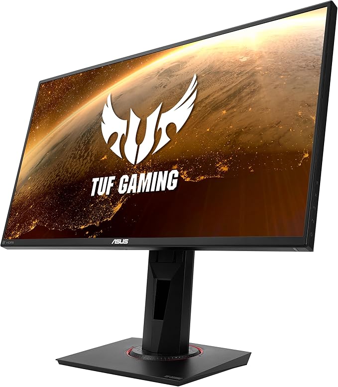 ASUS TUF Gaming VG259QM 24.5” Monitor 1080P Full HD (1920 x 1080) Fast IPS 280Hz G-SYNC Compatible Extreme Low Motion Blur Sync1ms DisplayHDR 400 Eye Care DisplayPort HDMI Black