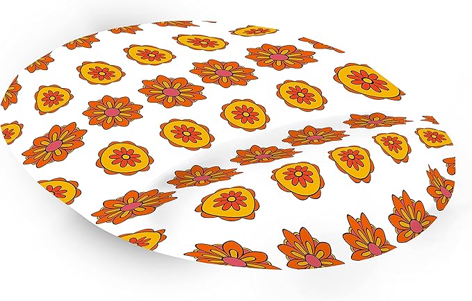 Ergonomic Mouse Pad with Wrist Rest Digital Printed Mouse Mat for Tendon Sheath Problems Non-Slip Base for Office and Home Size: 20 x 23 cm