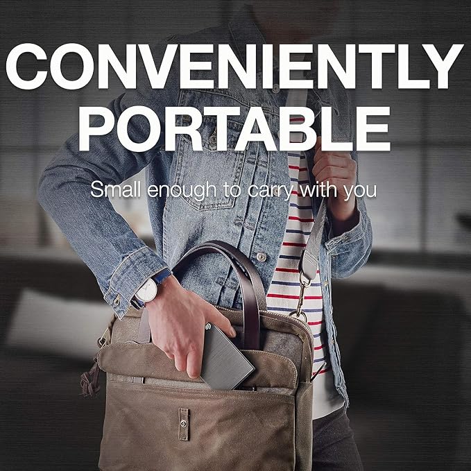 Seagate One Touch 5TB Password Activated Hardware encryption Portable External Hard Drive Portable External Hard Drive PC Notebook &amp Mac USB 3.0 Space Gray (STKZ5000404)