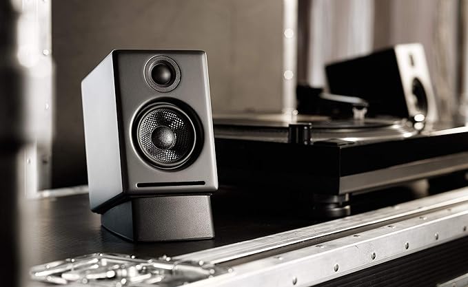Audioengine A2+ Desktop 24 Bit Wireless Bluetooth Desktop Speakers - 60W Computer Speakers for Music and Gaming (Pack of 2)