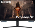 SAMSUNG 28” Odyssey G70B Series 4K UHD Gaming Monitor IPS Panel 144Hz 1ms HDR 400 G-Sync and FreeSync Premium Pro Compatible Ultrawide Game View LS28BG702ENXGO Black