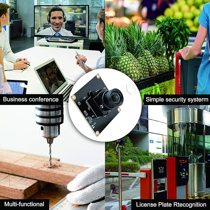 2MP USB Camera Module High Speed USB 3.0 Webcamera 100 Degree 1080p Webcam with IMX291 Sensor Industrial Camera Supported OTG for Android Windows Linux Mac