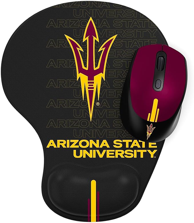 SOAR NCAA Unisex Wireless Mouse and Mouse Pad