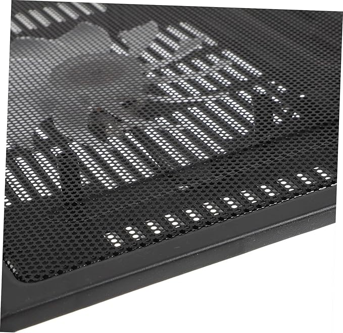 Ergonomic Cooling Pad Metal Mesh Silent Fan Stand Gaming Fan Cooling Pad