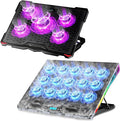 AICHESON S035 Purple Laptop Cooler and Gaming Laptop Cooling Stand AA2 Set