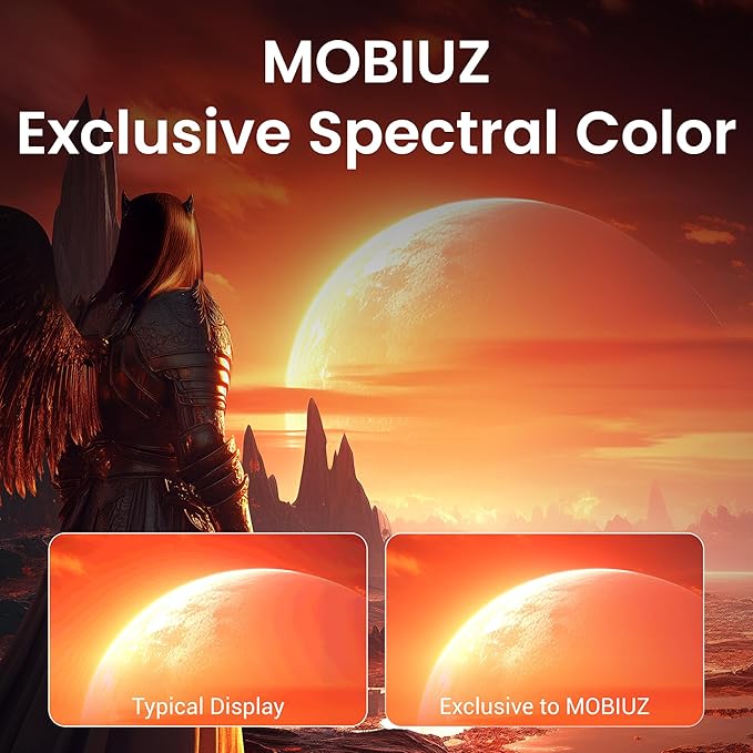 BenQ MOBIUZ EX271UZ 27” 4K QD-OLED 240Hz 0.03ms HDMI 2.1 USB-C 90W Gaming Monitor 99% DCI-P3 DisplayHDR True Black 400 FreeSync Premium Pro Remote Controller 3-Year OLED Burn-in Warranty