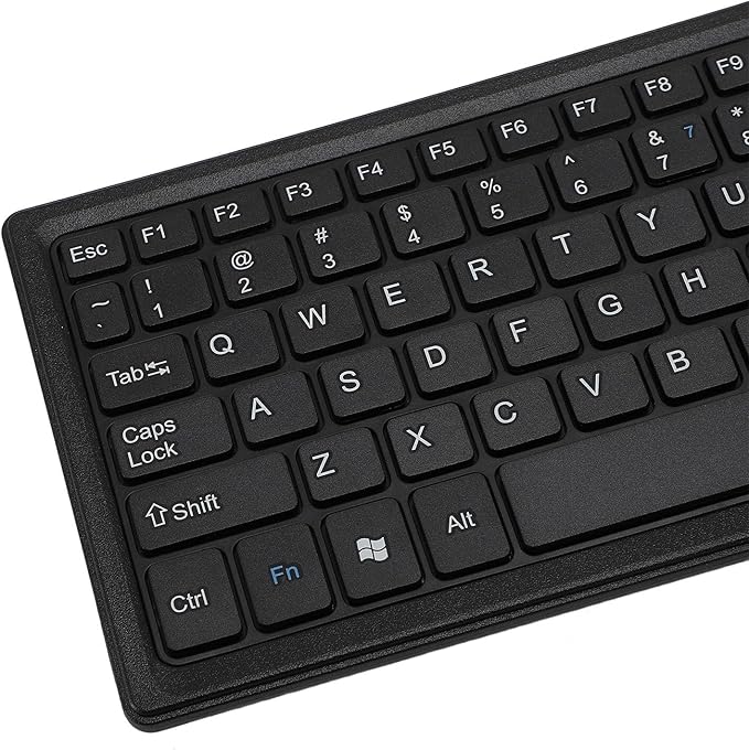 Sanpyl Wired Mechanical USB Keyboard IP68 &amp Touch Industrial Keyboard with Touchpad for Laptop Notebook PC 310x115x12mm / 12.2x4.53x0.47inch
