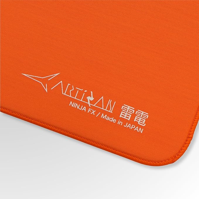 Artisan FX Raiden Gaming Mouse Pad – XSOFT L (420x330mm) Daidai Orange