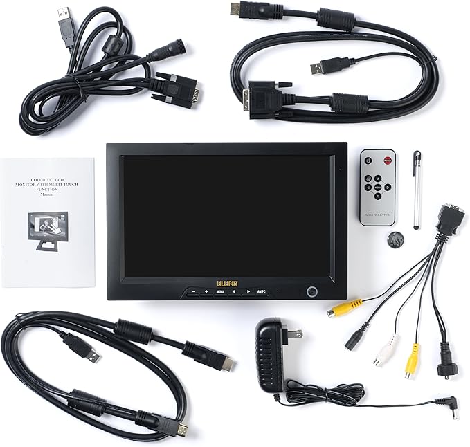 LILLIPUT 10.1 Fa1012-np/c/t Hdmi Input Multi-Touch Monitor by Viviteq