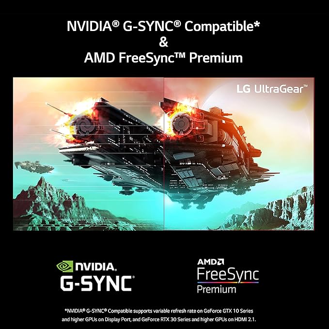 LG 27 Ultragear™ OLED QHD Gaming Monitor with 240Hz .03ms GtG &amp nVIDIA® G-SYNC® Compatible
