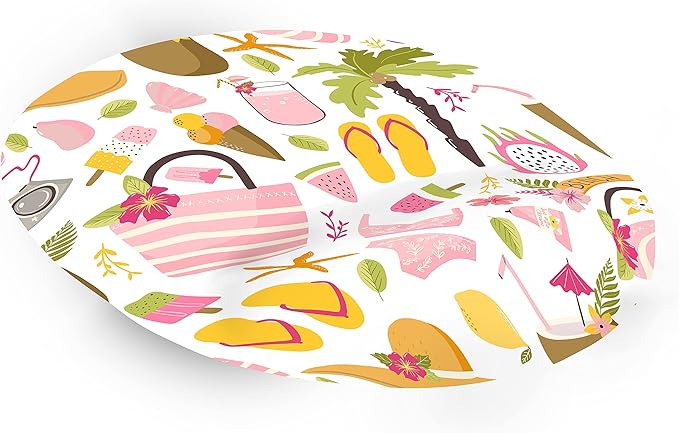 Ergonomic Mouse Pad with Wrist Rest Digital Printed Mouse Mat for Tendon Sheath Problems Non-Slip Base for Office and Home Size: 20 x 23 cm