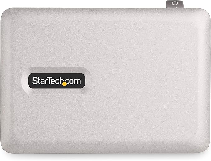 StarTech.com 7-Port USB-C Hub - 5X USB-A/2x USB-C - Self-Powered w/65W Power Supply - USB 3.1 10Gbps - Desktop/Laptop USB Hub w/3ft USB-IF Certified Locking Cable - USB C Splitter TAA