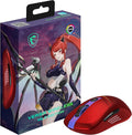 msi Versa W MLG Edition RED Gaming Mouse 26000 DPI 60M+ Clicks Kailh Switchs Optical Sensor Ergonomic Ambitextrous Hand Design RGB Light