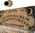 Desk Pad Mat Gaming Mouse Pads with Coasters Set Stitched Edges Design Mouse Pad XXL Large Mouse Pad for Laptop Computers Retro Ouija Board Desk Writing Mat for Office &amp Home 35.4x 15.7