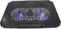 Veemoon Laptop Cooler Stand and Radiator for 14-15.6 Inch Laptops USB Powered Cooling Pad with Heat Dissipation Function Suitable for Office and Gaming Use Black