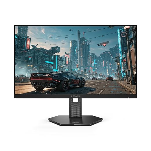 Lenovo Legion 27QD-10 Gaming Monitor - 27 QHD IPS Display - 240Hz Refresh Rate - 0.5 ms MPRT - 99% sRGB - AMD FreeSync™ Premium - Ergonomic Stand