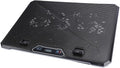 JTLB Gaming Laptop Cooling Pad 8 Levels Height Adjustable 2 USB Ports RGB Lights 12-19 Inch Laptop Cooler with 3C Adapter (13 Fans)