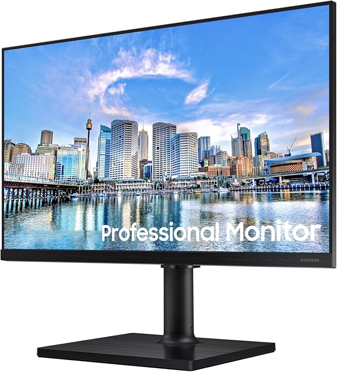 Samsung LF24T454FQNXGO-RB 24 T45F 1920x1080 75Hz IPS Panel Pro Monitor - Certified Refurbished