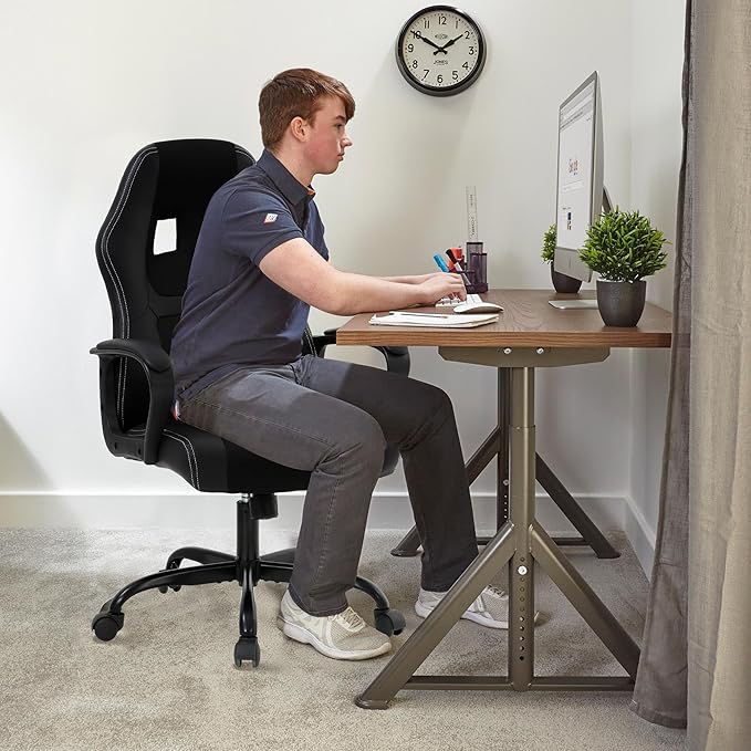 Ergonomic Gaming Chair Comfortable Cheap Gamer Chair for Adults Desk Chair Gaming Chair with Lumbar Support Gaming Office Chair with Wheels for Teens