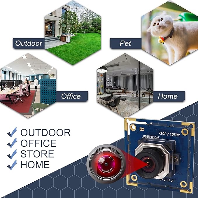 ELP USB Camera Module 100fps Autofocus 2megapixel usb with Camera 1080p FHD Industrial USB Camera 1080P 30fps USB Camera Module 720P 60fps USB Cameras