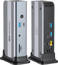 [Intel Certified] Cable Matters 11-in-1 Thunderbolt 5 Dock with Thunderbolt Share 3X Thunderbolt5 Ports 2.5GbE 3X USB 3.2 Ports up to Triple 4K@144Hz on Windows 11 Dual 6K@60Hz on macOS 140W PD