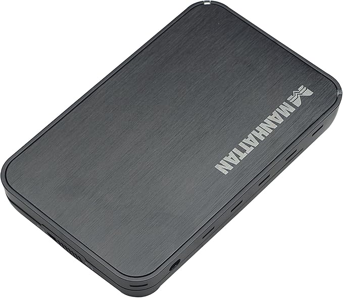 MANHATTAN Hi-Speed SATA 3.5-Inch eSATA External Hard Drive Enclosure 709026