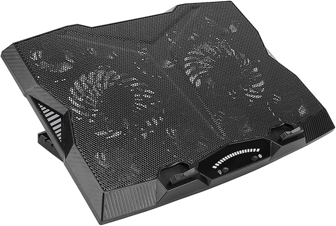 Laptop Cooler Stand Multi Angle Adjustment 3400RPM 5 Height Level 11 Fan Notebook Cooling Pad for Tablet