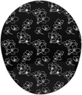 Ergonomic Mouse Pad with Wrist Rest Digital Printed Mouse Mat for Tendon Sheath Problems Non-Slip Base for Office and Home Size: 20 x 23 cm
