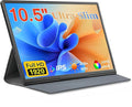 10.5inch Portable Monitor 1920x1280P FHD IPS Screen USB-C Laptop Second External for LaptopPCMac PhonePSSwichIPS Ultra-Thin Zero Frame Gaming Monitor/Premium Smart Cover