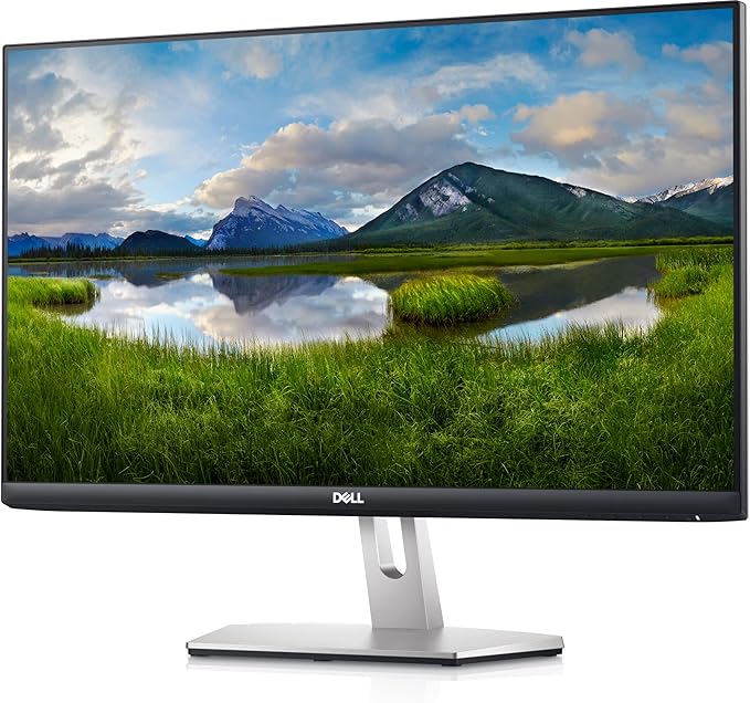 Dell S2421HN 24 Inch Full HD 1080p (1920 x 1080) 75Hz IPS Ultra-Thin Bezel Monitor 2 x HDMI Ports Audio Line Out Adaptive AMD FreeSync Silver