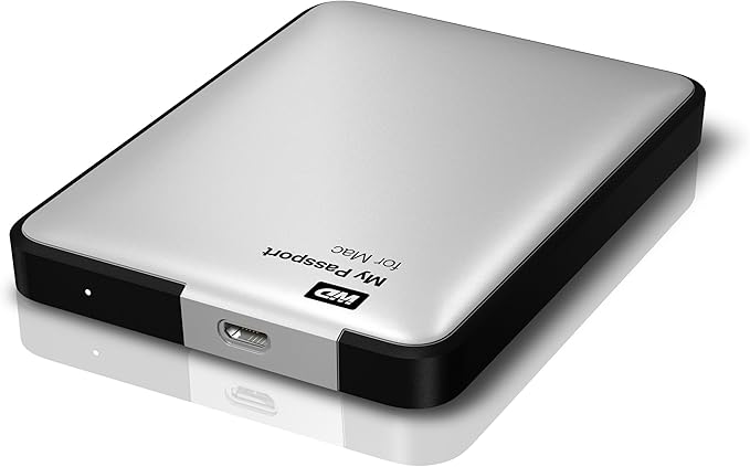 WD My Passport for Mac 1 TB USB 2.0 External Hard Drive - WDBBXV0010BBK-NESN