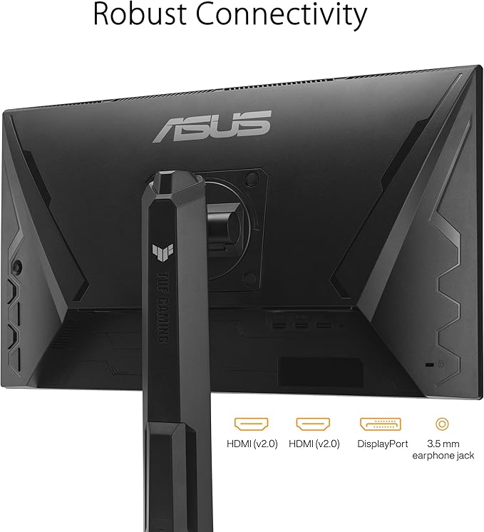 ASUS TUF Gaming 24” (23.8” viewable) 1080P Monitor (VG249QL3A) - Full HD 180Hz 1ms Fast IPS ELMB FreeSync Premium G-SYNC Compatible Speakers DisplayPort Height Adjustable 3 Year Warranty
