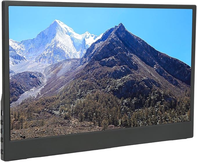 13 Inch Portable Monitor 1920x1080P IPS Full View Ultra Thin with Protective Case - HDR Technology Split Screen Support for Work and Entertainment