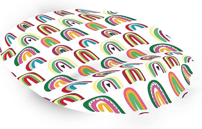 Ergonomic Mouse Pad with Wrist Rest Digital Printed Mouse Mat for Tendon Sheath Problems Non-Slip Base for Office and Home Size: 20 x 23 cm