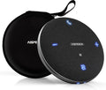 M4 Bluetooth Speakerphone Conference Microphone with AI Noise Reduction Full-Duplex AI Transcription USB Speakerphone 360° Voice Pickup Conference Speaker Home Office for Teams/Zoom Black
