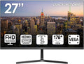 Packard Bell airFrame 27 FHD Monitor 1920x1080 Ultrawide VESA Mount Compatible Tilt Adjustment HDMI/VGA Slim Bezel for Home Office and Light Gaming