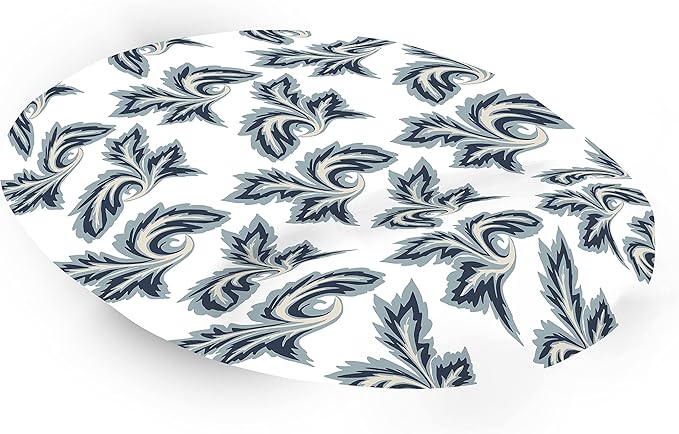 Ergonomic Mouse Pad with Wrist Rest Digital Printed Mouse Mat for Tendon Sheath Problems Non-Slip Base for Office and Home Size: 20 x 23 cm