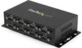 StarTech.com 8 Port USB to Serial RS232 Adapter - Wall Mount - Din Rail - COM Port Retention - FTDI USB to DB9 RS232 Hub TAA (ICUSB2328I)