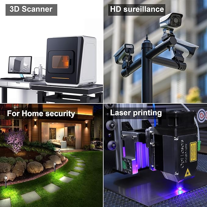 1080P USB Camera with 2.8-12mm Varifocal Lens 0.01Lux Low Light Webcam H.264 IMX323 Computer Camera for Video Conference Plug &amp Play for Windows/Linux/Mac