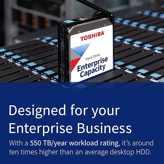 Toshiba MG10-D MG10ADA400E 4 TB Hard Drive - 3.5 Internal - SATA [SATA/300] - Conventional Magnetic Recording [CMR] Method