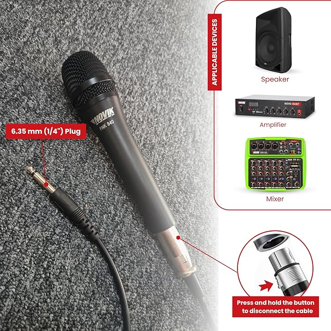 Novik FNK-5 Professional Wired Microphone