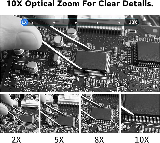 Global Shutter USB Camera – 800P Monochrome Ultra High Speed 640fps Camera [120/210/420fps Modes] – Manual Focus 5-50mm CS Lens – Compatible with Raspberry Pi Linux Mac &amp Windows