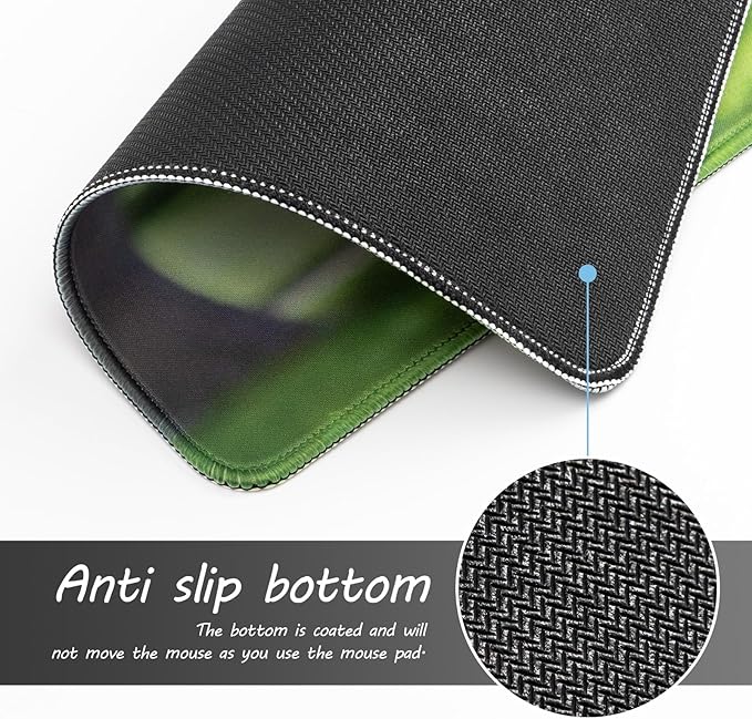 Custom Large Mouse Pad with Photo Personalized Desk Pad mat with Picture for Non-Slip Game Computer Mouse Mat Customized Office Supplies (35INCH x 16INCH)