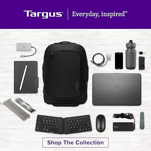 Targus Dual Monitor Universal USB-C DV4K DP Docking Station with 65W Power - Broad Compatibility with a Range of Hosts Devices Peripherals Laptops and Operating Systems (DOCK315USZ)