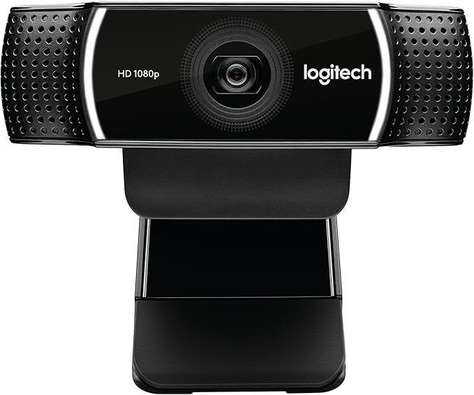Logitech 1080p Pro Stream Webcam for HD Video Streaming and Recording at 1080p 30FPS (Renewed)