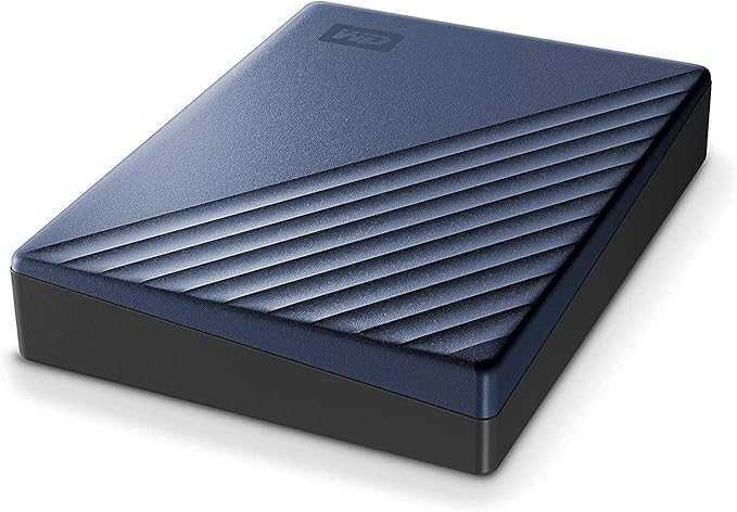 WD 2TB My Passport Ultra Blue Portable External Hard Drive USB-C - WDBC3C0020BBL-WESN (Renewed)
