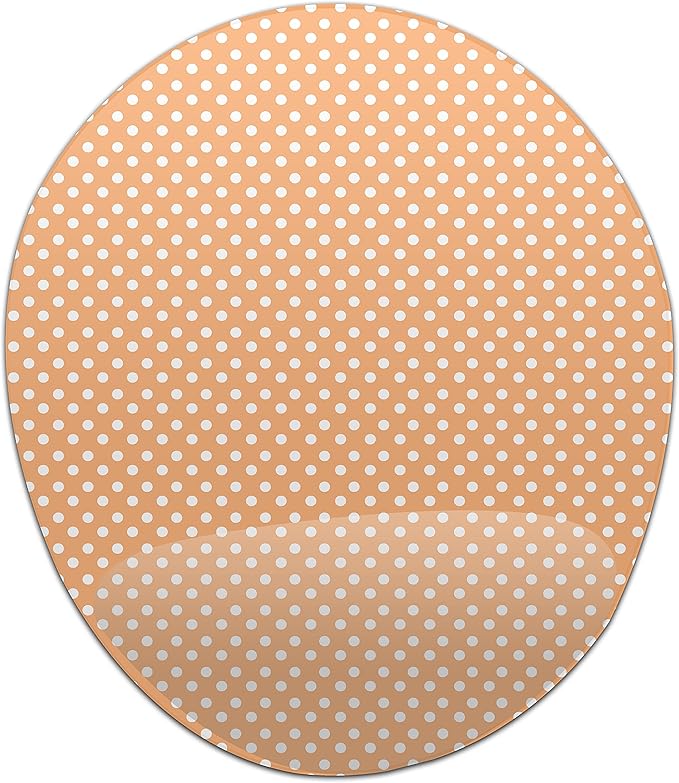 Ergonomic Mouse Pad with Wrist Rest Digital Printed Mouse Mat for Tendon Sheath Problems Non-Slip Base for Office and Home Size: 20 x 23 cm